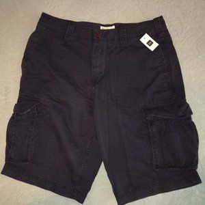 GAP dark blue cargo shorts. Size 31.